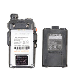 VHF/UHF Dual band walkie taklie baofeng UV-5RA 128ch Portable FM two way radio with earpiece