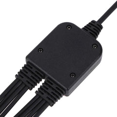8 in 1 USB Programming Cable for Baofeng for Motorola Kenwood TYT QYT multiple Radios 1.3m/4.26 ft 24BB