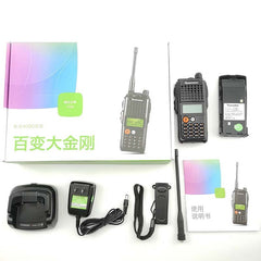Quansheng TG-K10AT 10W 4000mAh High Power Walkie Talkie 10KM Long Range Optional UHF VHF Two Way Radio Walky Talky Professional