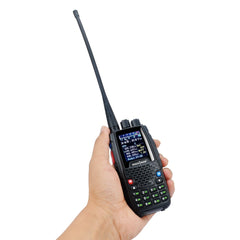 Quad Band handheld Two-Way Radio KT-8R 4 band Walkie Talkie Outdoor Intercom UHF VHF Ham Transceiver