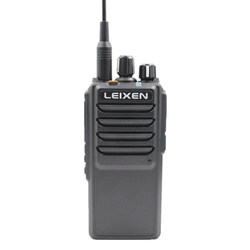 LEIXEN VV-25 Walkie Talkie 25 Watts High Power Long Range 10 KM Long Standby 12.6V 4000mAh Battery Life UHF Ham Radio Woki Toki