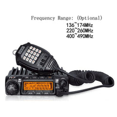 TYT TH-9000D Car Mobile Radio VHF136-174MHz/UHF400-490MHz/220-260MHz Walkie Talkie 60W/45W TH9000D Vehicle Transceiver Speaker