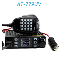 AnyTone AT-779UV Mini Mobile Radio Station  VHF 144-146 UHF 430-440MHz Dual Band Transceiver Amateur Radio  Walkie Talkie