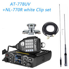 AnyTone AT-778UV II Dual Band Transceiver Mini Mobile Radio Station VHF 136-174 UHF 400-480MHz Amateur Radio  Walkie Talkie 25W