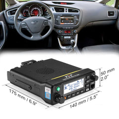 TYT MD-9600 Dual Band 136-174MHz & 400-480Mhz Digital Mobile Radio 50/45/25W High Quality DMR Radio + 1 Programming Cable