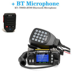 Latest Version Mini Mobile Radio QYT KT-7900D 25W Quad Band 144/220/350 / 440MHz KT7900D UV Transceiver Or With Power Supply