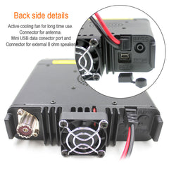 TYT TH-9800 Plus Walkie Talkie 50W Car Mobile Radio Station Quad Band 29/50/144/430MHz Dual Display Scrambler TH9800