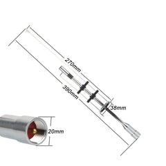 Two Way Radio antenna CBC-435 VHF UHF 145/435MHz Mobile Car Radio Antenna  3.5dBi High Gain for  Mobile Radio PL-259 Connector