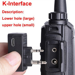 Wireless Walkie Talkie Bluetooth Headset Earpiece For baofeng TYT Headphone Baofeng UV-5R BF-888S Dmr Earphone Accessories