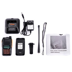 Baofeng UV-6R Walkie Talkie 7W Professional CB Radio Dual Band 128CH LCD Display Wireless Pofung UV6R Portable Ham Two Way Radio