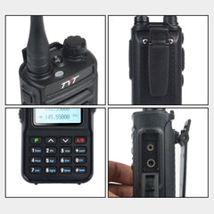 TYT TH-UV88 VOX dual band walkie talkie VHF 136-174MHz &amp; UHF 400-480MHz 5W 200CH Scrambler Portable Two way radio TYT FM Radio