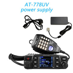 AnyTone AT-778UV II Dual Band Transceiver Mini Mobile Radio Station VHF 136-174 UHF 400-480MHz Amateur Radio  Walkie Talkie 25W