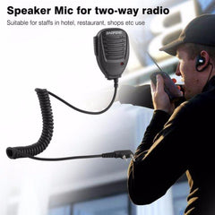 Original Baofeng UV5R Handheld Microphone Speaker Mic for Portable Baofeng BF-888S UV-5R UV-5RA UV-5RB UV-5RC Walkie Talkie
