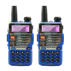 2pcs Baofeng UV-5RE Long Rang 10 KM Walkie Talkie PTT Earpieces Portable Radio Amateur Baofeng UV-5R Plus Car Radio Station UV5R