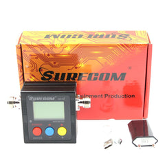 The Latest  version Surecom SW-102 125-525Mhz VHF/UHF Antenna Power & SWR MeterDigital VHF/UHF SWR & POWER WATT METER