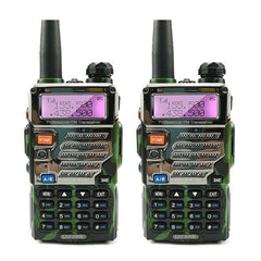 2pcs Baofeng UV-5RE Long Rang 10 KM Walkie Talkie PTT Earpieces Portable Radio Amateur Baofeng UV-5R Plus Car Radio Station UV5R