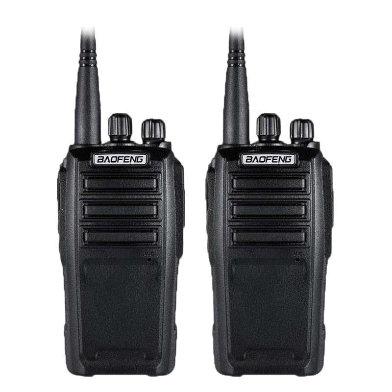 2pcs Baofeng UV-6 Walkie Talkie 8w 2000mAh 128 CH UHF VHF Dual Band Two Way Radio Woki Toki 10 KM Police Equipment Radio Amador