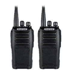 2pcs Baofeng UV-6 Walkie Talkie 8w 2000mAh 128 CH UHF VHF Dual Band Two Way Radio Woki Toki 10 KM Police Equipment Radio Amador