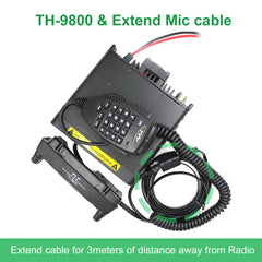 TYT TH-9800 Plus Walkie Talkie 50W Car Mobile Radio Station Quad Band 29/50/144/430MHz Dual Display Scrambler TH9800