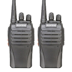 Two Piece 5W 1500mAh UHF 400-470MHz Baofeng BF-999S Portable Walkie Talkie Amador Ham Radio Walky Talky 999 CB Radio Comunicador