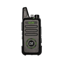 New WLN KD-C1plus Mini Walkie Talkie C1plus UHF 400-470MHz Transceiver 16 Channel VOX Slim FM Radios