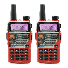 2pcs Baofeng UV-5RE Long Rang 10 KM Walkie Talkie PTT Earpieces Portable Radio Amateur Baofeng UV-5R Plus Car Radio Station UV5R