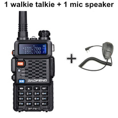 Baofeng BF-F8+ Upgrade New Walkie Talkie Police Two Way Radio Pofung F8+ 5W UHF VHF Dual Band Outdoor Long Range Ham Transceiver