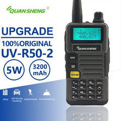 Quansheng UV-R50-2 Upgrade Mobile Walkie Talkie Vhf Uhf Dual Band Radio Comunicador Hf Transceiver Scanner Baofeng Uv-5r Similar