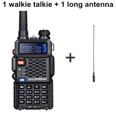 Baofeng BF-F8+ Upgrade New Walkie Talkie Police Two Way Radio Pofung F8+ 5W UHF VHF Dual Band Outdoor Long Range Ham Transceiver