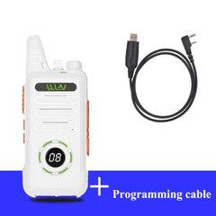 New WLN KD-C1plus Mini Walkie Talkie C1plus UHF 400-470MHz Transceiver 16 Channel VOX Slim FM Radios