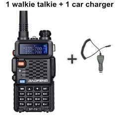 Baofeng BF-F8+ Upgrade New Walkie Talkie Police Two Way Radio Pofung F8+ 5W UHF VHF Dual Band Outdoor Long Range Ham Transceiver
