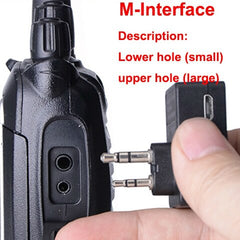 Wireless Walkie Talkie Bluetooth Headset Earpiece For baofeng TYT Headphone Baofeng UV-5R BF-888S Dmr Earphone Accessories