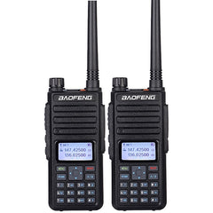 2PCS/LOT BF-H6 Powerful Walkie Talkie 2022 NEW BaoFeng Radio Receiver Transceiver 10W 50 KM Long Range Portable Two Way Radio