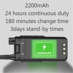 2PCS/LOT BF-H6 Powerful Walkie Talkie 2022 NEW BaoFeng Radio Receiver Transceiver 10W 50 KM Long Range Portable Two Way Radio