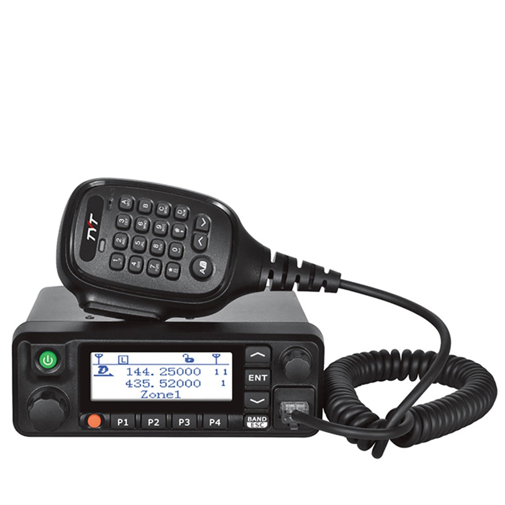TYT MD-9600 Dual Band 136-174MHz & 400-480Mhz Digital Mobile Radio 50/45/25W High Quality DMR Radio + 1 Programming Cable