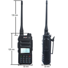 TYT TH-UV88 VOX dual band walkie talkie VHF 136-174MHz &amp; UHF 400-480MHz 5W 200CH Scrambler Portable Two way radio TYT FM Radio