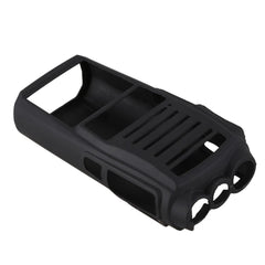 UV-82 Rubber Case UV82 Walkie Talkie Black Silicone Cover Dustproof Wear Resistant Black Baofeng Radio Case Accessories