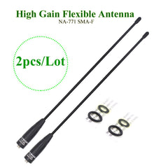 100% Original Nagoya NA-771 Two Way Radio Antenna SMA Female for BaoFeng UV-5R UV-82 BF-888S UV-9R Handheld Transceiver