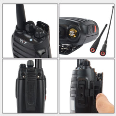 TH-UV8000D walkie talkie TYT 10W Dual band VHF&UHF cross band repeater functional Portable ham radio 128CH w/3600m Battery