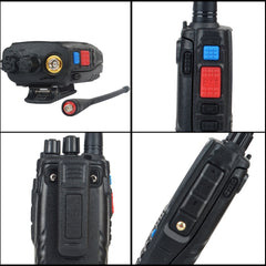 Quad Band handheld Two-Way Radio KT-8R 4 band Walkie Talkie Outdoor Intercom UHF VHF Ham Transceiver