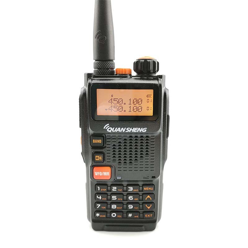 Quansheng TG-K4AT(UV) High Quality Walkie Talkie Dual Band Portable 2 Way Radio Ham Radio Comunicador Hf Transceiver Woki Toki
