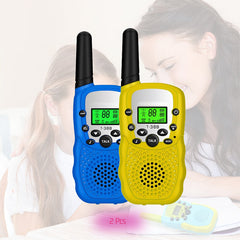 Kids Walkie Talkies 2PCS Celular Handheld Transceiver Phone Radio Interphone 6KM Mini Toys Talkie Walkie Gifts Boy Girl Tablet
