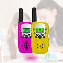Kids Walkie Talkies 2PCS Celular Handheld Transceiver Phone Radio Interphone 6KM Mini Toys Talkie Walkie Gifts Boy Girl Tablet