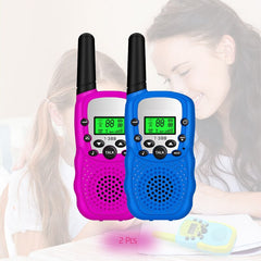 Kids Walkie Talkies 2PCS Celular Handheld Transceiver Phone Radio Interphone 6KM Mini Toys Talkie Walkie Gifts Boy Girl Tablet