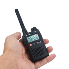 2Pcs Baofeng UV-3R Mini VHF UHF Dual Band Walkie Talkie 136-174MHz 400-470MHz FM VOX with 1Pcs USB Programming Cable,Handsfree
