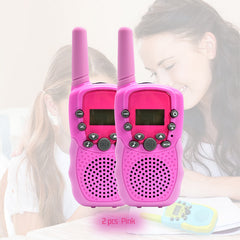 Kids Walkie Talkies 2PCS Celular Handheld Transceiver Phone Radio Interphone 6KM Mini Toys Talkie Walkie Gifts Boy Girl Tablet
