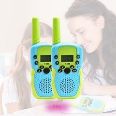 Kids Walkie Talkies 2PCS Celular Handheld Transceiver Phone Radio Interphone 6KM Mini Toys Talkie Walkie Gifts Boy Girl Tablet