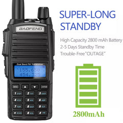 Baofeng UV-82 Plus 8W Walkie Talkie UV82 CB Radio Station 10KM VHF UHF Dual Band UV 82 Two Way Radio Ham Radio