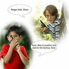 Kids Walkie Talkies 2PCS Celular Handheld Transceiver Phone Radio Interphone 6KM Mini Toys Talkie Walkie Gifts Boy Girl Tablet