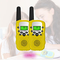 Kids Walkie Talkies 2PCS Celular Handheld Transceiver Phone Radio Interphone 6KM Mini Toys Talkie Walkie Gifts Boy Girl Tablet
